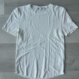 Zara White T-Shirt